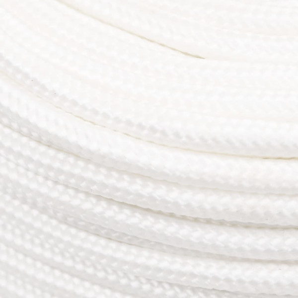 Corda de barco 8 mm 500 m polipropileno branco M 4