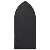 Espelho de jardim p/ uso exterior ferro 100x45 cm preto 4