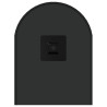 Espejo de pared ovalado negro 50x20 cm 5
