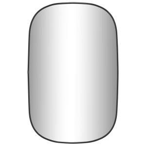 Espelho de parede 70x45 cm preto H