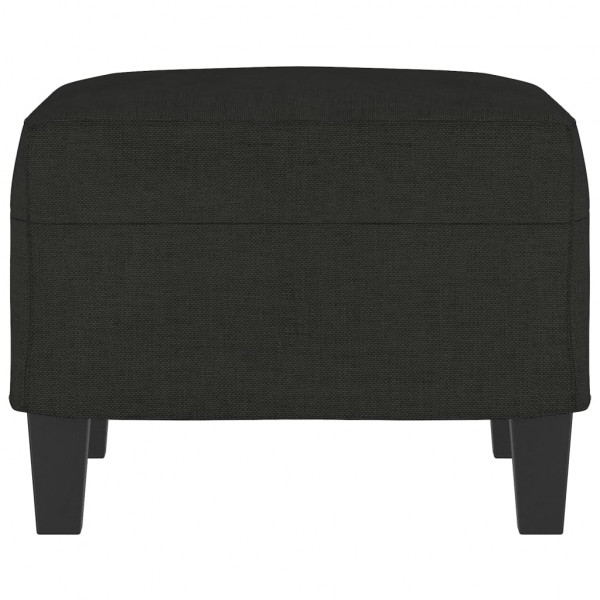 Apoio de pés 60x50x41 cm tecido preto M 4