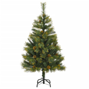 Árbol de Navidad artificial con piñas 150 cm H