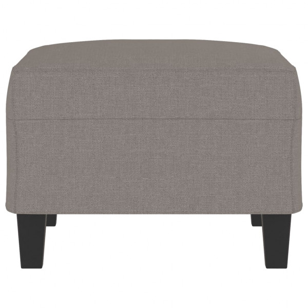 Reposapiés de tela gris taupe 70x55x41 cm M 4