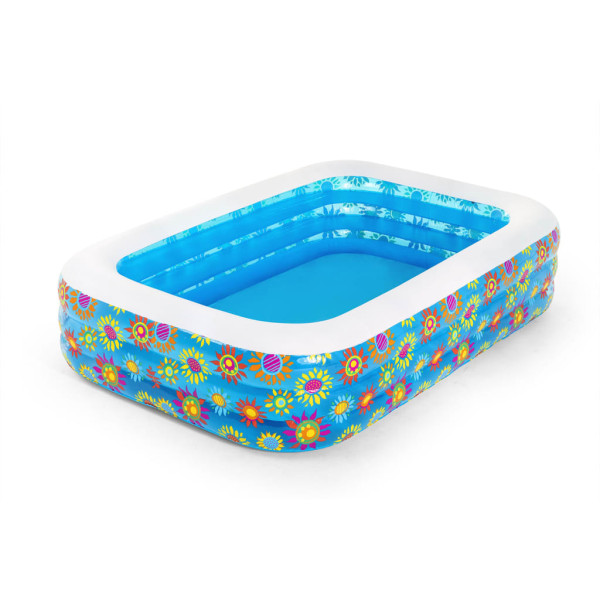 Bestway Piscina infantil insuflável 229x152x56 cm azul M 2