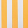 Lona toldo 4x3m (sem estrutura/caixa) amarelo girassol/branco 3