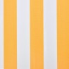 Lona toldo 6x3m (sem estrutura/caixa) amarelo girassol/branco 3