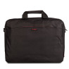 Maleta monray enterprise preto e vermelho - para portáteis até 15,6'/39,6cm - múltiplos bolsos e compartimentos - nylon 1