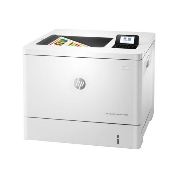 Impressora HP Laserjet Enterprise M554DN branco M 3