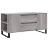 Mesa de centro madera de ingeniería gris Sonoma 102x44.5x50 cm 2