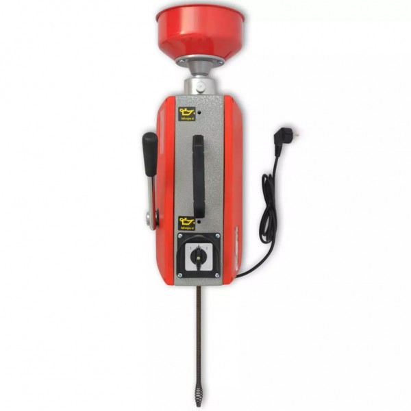 Máquina desentupidora de canos 250 W 15mx16 mm 4.5mx9.5mm M 5