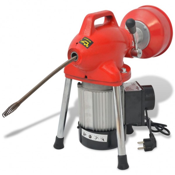 Máquina para limpieza de tuberías 250 W 12.5mx16mm 4.5mx9.5mm M 2