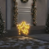 Estrella de luz decorativa Navidad con estacas 50 LED 29 cm 3