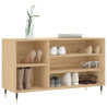 Mueble zapatero madera contrachapada roble Sonoma 102x36x60 cm 3