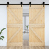 Puerta NARVIK madera maciza pino 70x210 cm 3