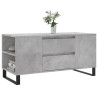 Mesa de centro madera ingeniería gris hormigón 102x44.5x50 cm 3