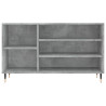 Mueble zapatero madera contrachapada gris hormigón 102x36x60 cm 4