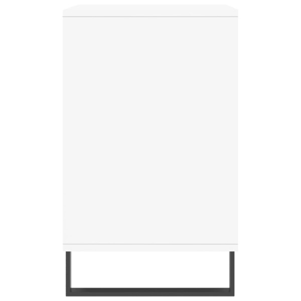 Sapateira 102x36x60 cm derivados de madeira branco brilhante M 5