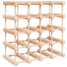 Garrafeira para 20 garrafas 46.5x23x46.5 cm pinho maciço 5