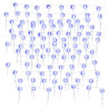 Luzes de gelo de Natal 200 LED acrílico azul PVC 20 m 2