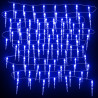 Luzes de gelo de Natal 200 LED acrílico azul PVC 20 m 3