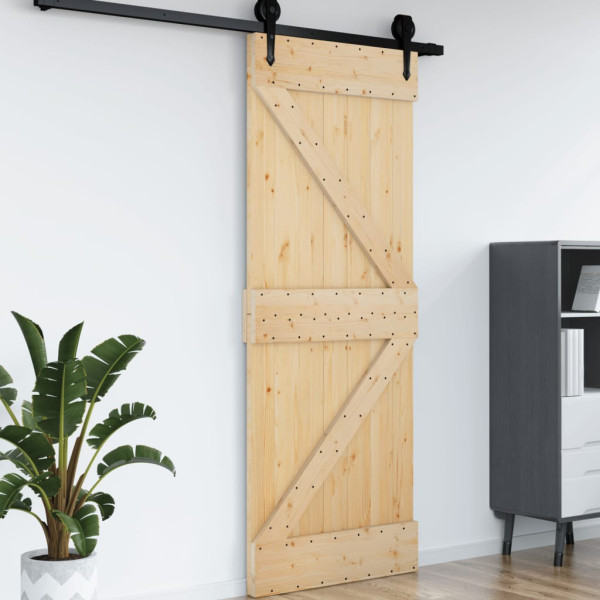 Puerta NARVIK madera maciza pino 85x210 cm M 4