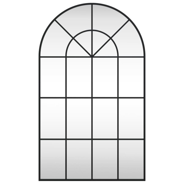 Espejo de pared arco de hierro negro 60x100 cm M 3