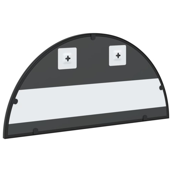 Espejo de pared arco de hierro negro 60x30 cm M 5