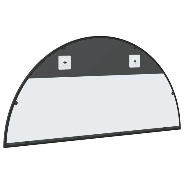 Espejo de pared arco de hierro negro 100x50 cm M 5