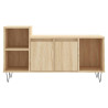 Mueble para TV madera contrachapada roble Sonoma 100x35x55 cm 5