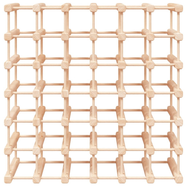 Botellero para 42 botellas madera maciza pino 68.5x23x68.5 cm M 3