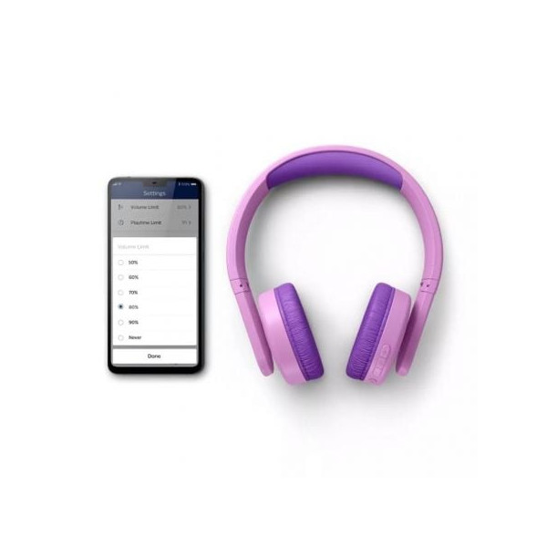 Auriculares Philips TAK4206 rosa M 4