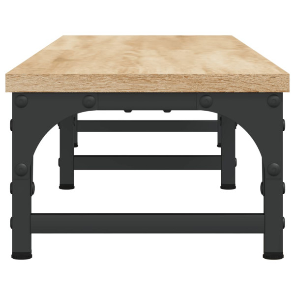 Suporte monitor 105x23x15.5cm derivados madeira carvalho sonoma M 5