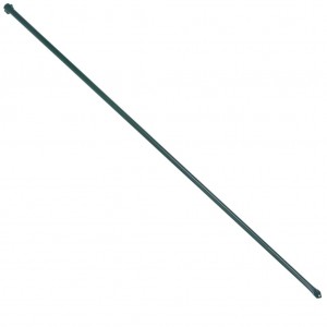 Postes de jardim 10 pcs 1.5 m metal verde H