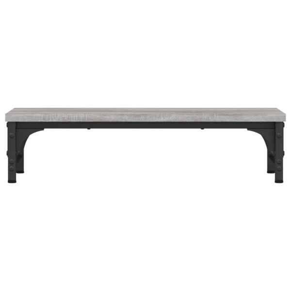 Suporte de tela engenharia cinza Sonoma 55x23x14 cm M 4