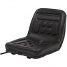 Asiento de tractor universal negro 1
