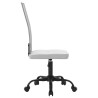 Silla de oficina tela de malla blanca 4