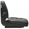 Assento trator/empilhadeira c/ suspensão e encosto ajust. preto 3