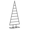 Árvore de Natal para decoração 125 cm metal preto 5