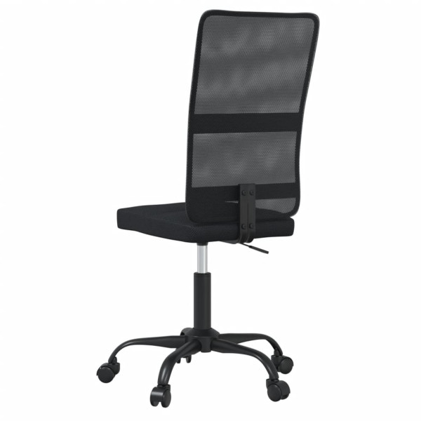 Silla de oficina tela de malla negra M 5