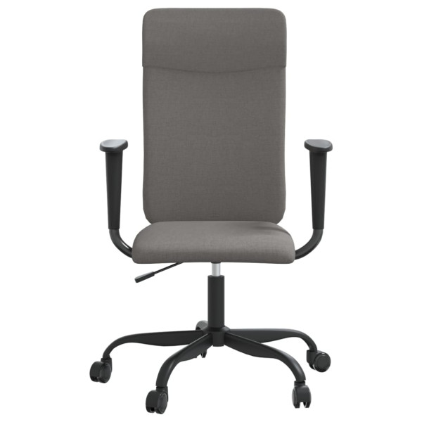 Silla de oficina de tela gris oscuro M 3