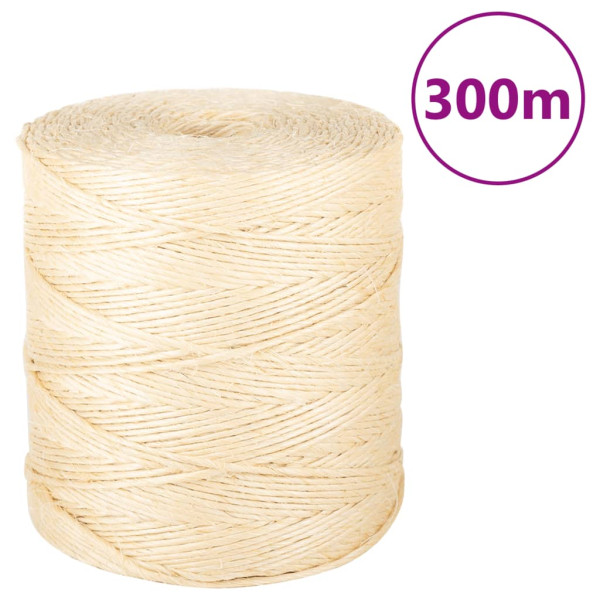 Cuerda 100% sisal 2 mm 300 m D