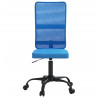 Silla de oficina tela de malla azul 3
