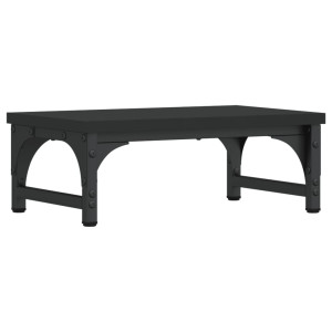 Soporte para pantalla madera de ingeniería negro 37x23x14 cm H