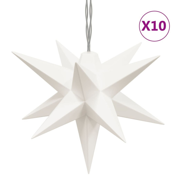 Lámpara de Navidad 10 LEDs blanco 10 cm M 4