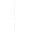 Suportes para plantas em espiral 50 pcs 170 cm aço galvanizado 3