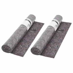 Tapete p/ pintor velo antiderrapante 2 pcs 50m 180g/m² cinzento H