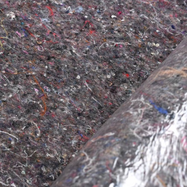 Tapete p/ pintor velo antiderrapante 2 pcs 50m 180g/m² cinzento M 4