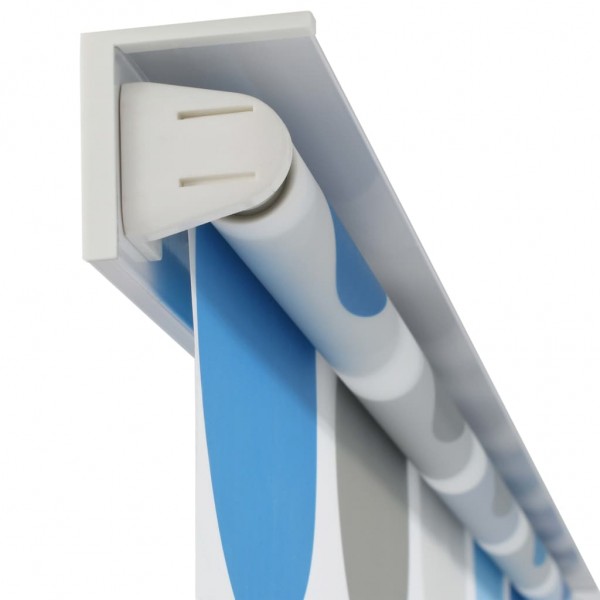 Estore de rolo para o duche 80x240 cm círculos M 4