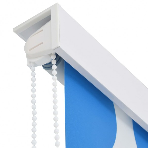 Estore de rolo para o duche 100x240 cm círculos M 5