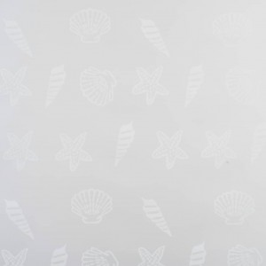 Estore de rolo para o duche 140x240 cm estrelas-do-mar H